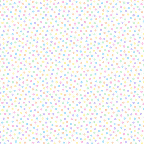 Barely Basics Lots a Dots Quilting Cuddle Pastel Fabric Per Yard