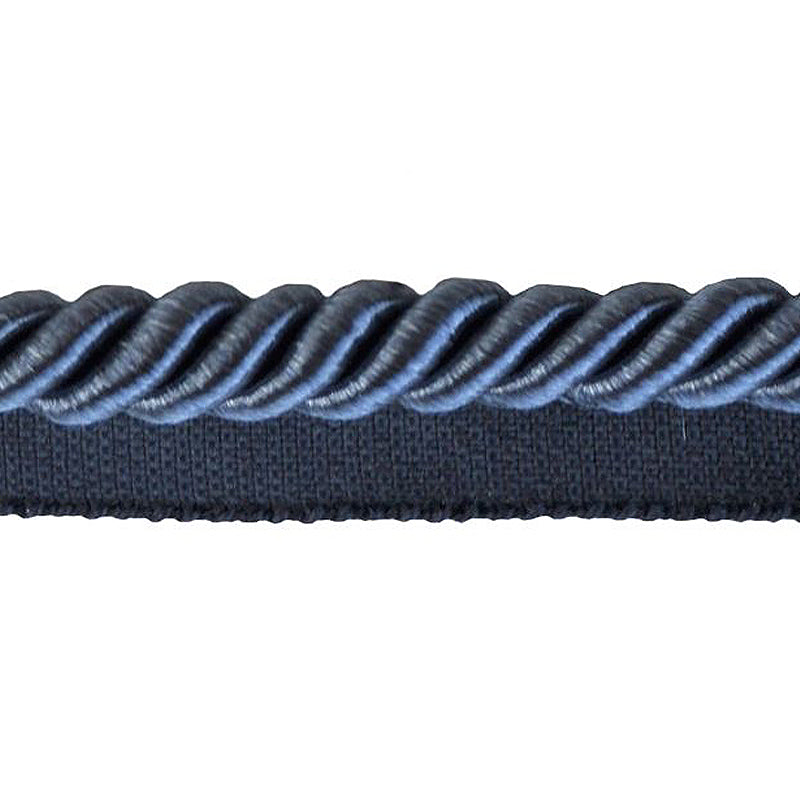 Basics Collection - 3/8" Cord with Lip (50 Yard Roll) - BC-10901-WB Williamsburg Blue