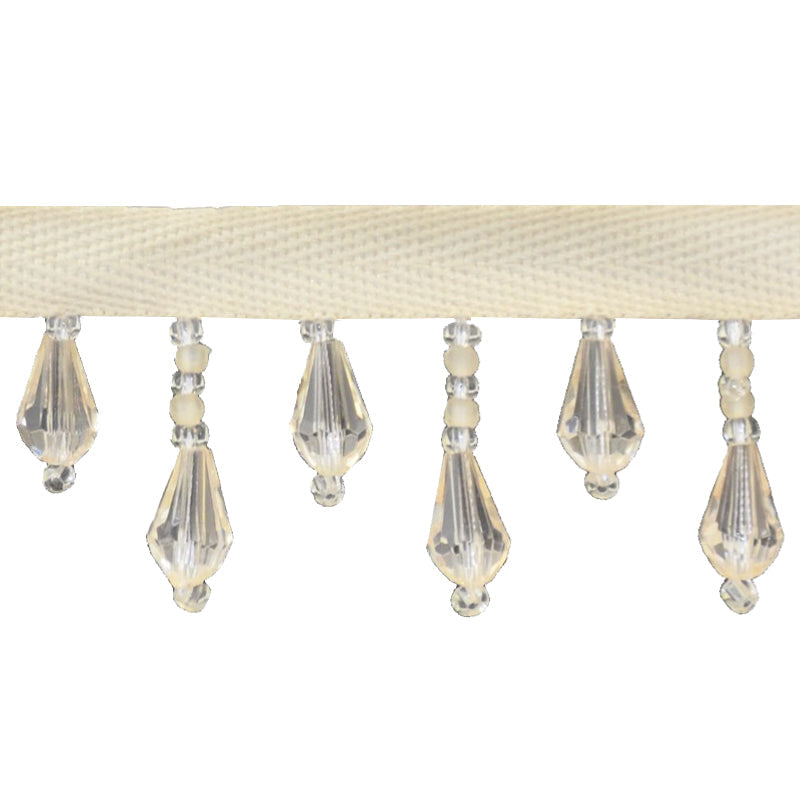 Beaded Fringe - 1 1/2" width (15 Yard Roll) - BB-902-30 Honey Gold