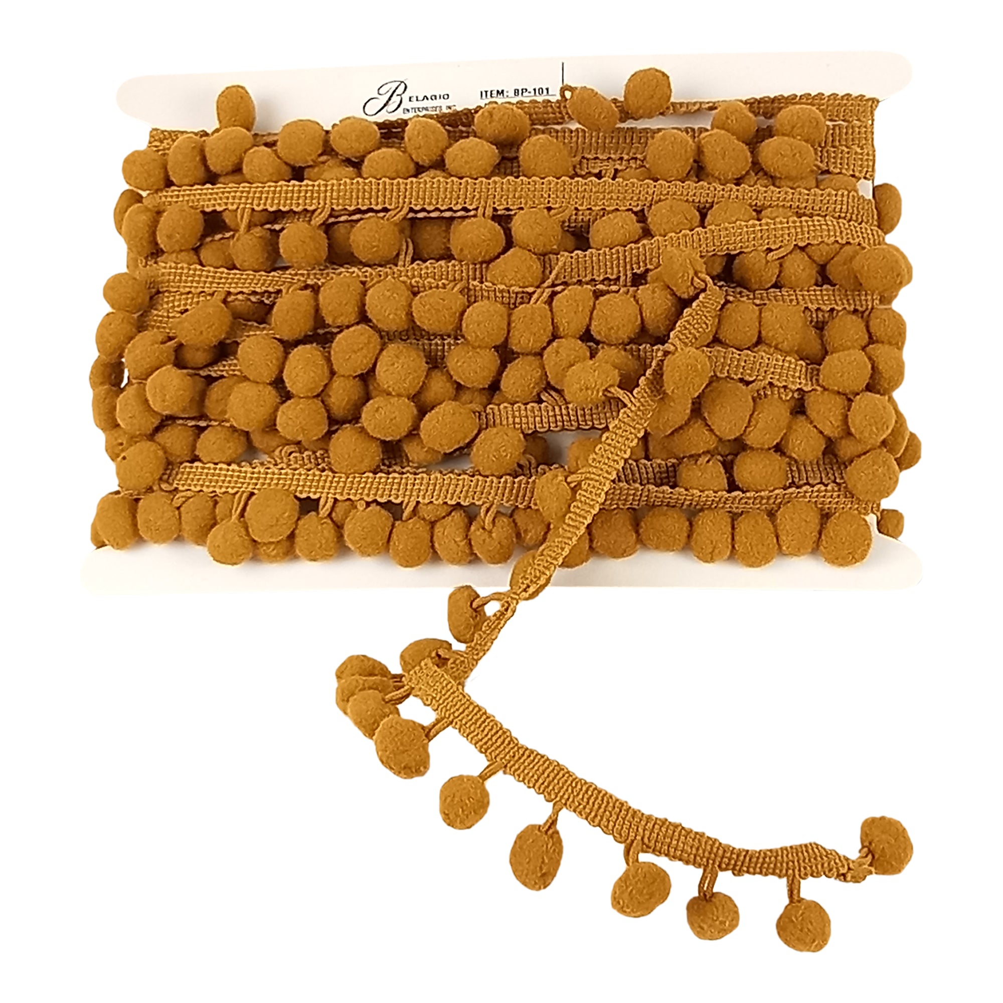 Belagio 1/2" Rainbow Collection Pompom Trim, x 10 yards, 21 colors