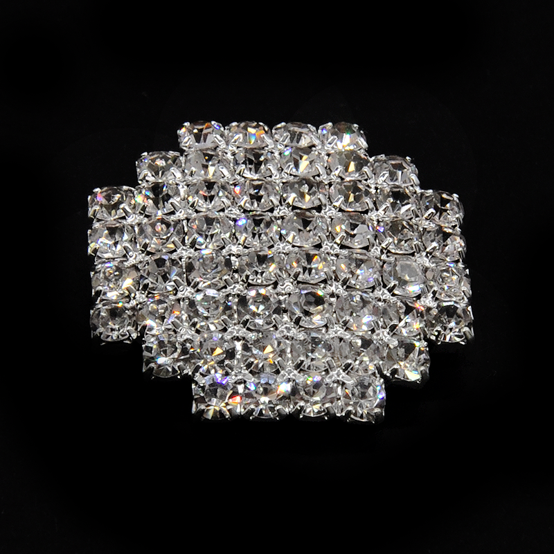 Belagio Enterprises - 1" Width Rhinestone Buttons (6pcs per Order) - BRB-121