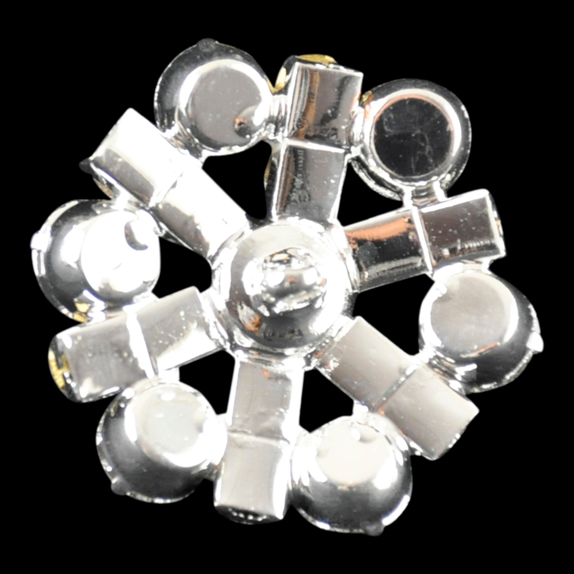 Belagio Enterprises - 1" Width Rhinestone Buttons (6pcs per Order) - BRB-122