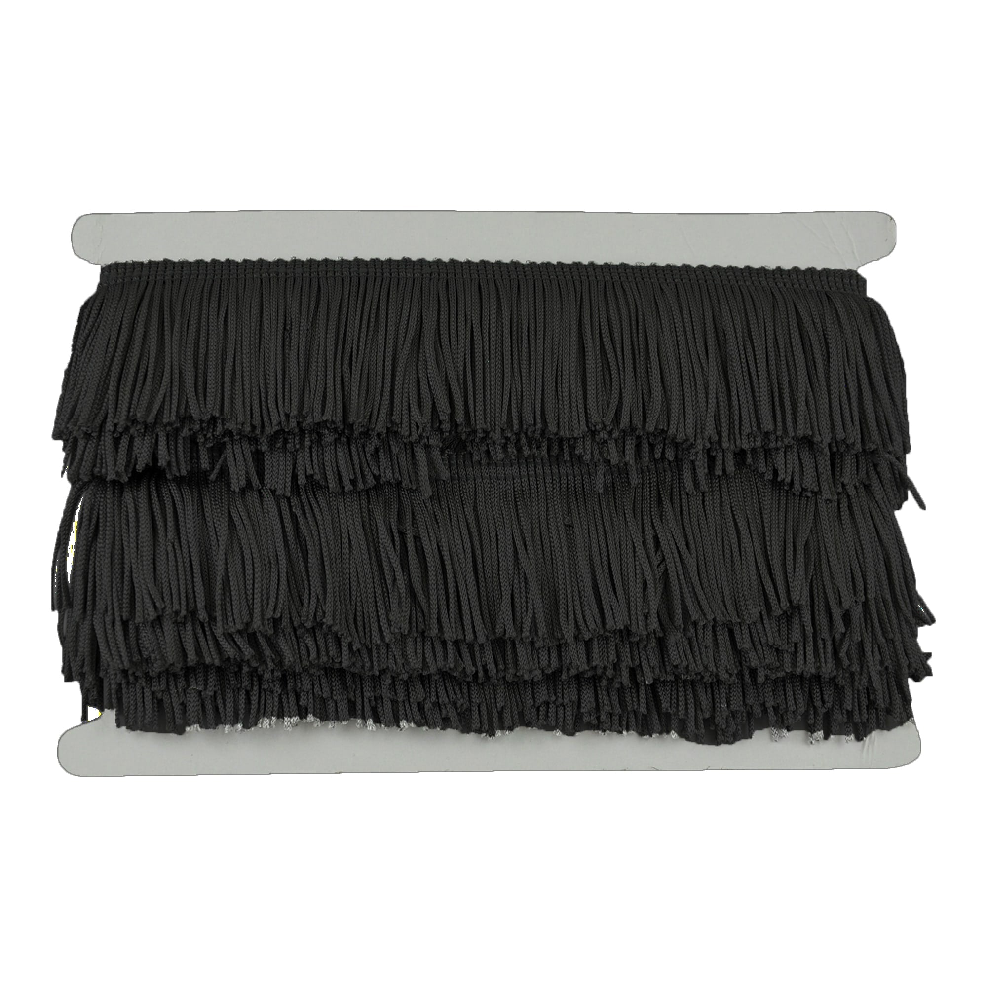 Belagio Enterprises - 2-inch Chainette Fringe (10 Yard Roll) - P-7043-02 Black