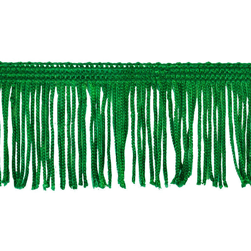 Belagio Enterprises - 2-inch Chainette Fringe (10 Yard Roll) - P-7043-15 Emerald Green