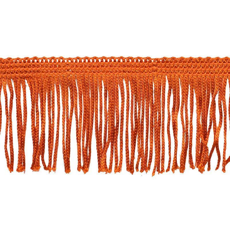 Belagio Enterprises - 2-inch Chainette Fringe (10 Yard Roll) - P-7043-19 Orange