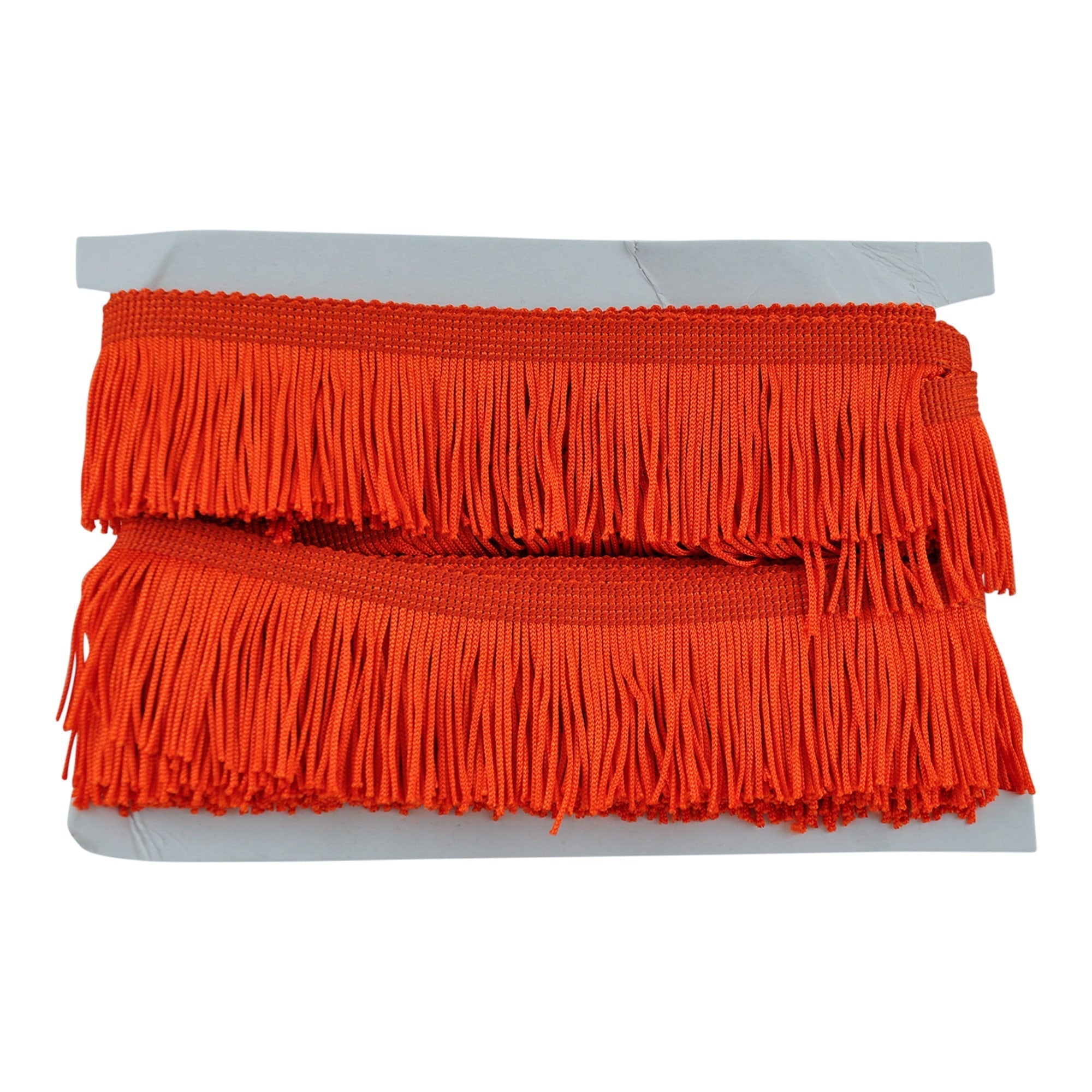 Belagio Enterprises - 2-inch Chainette Fringe (10 Yard Roll) - P-7043-19 Orange