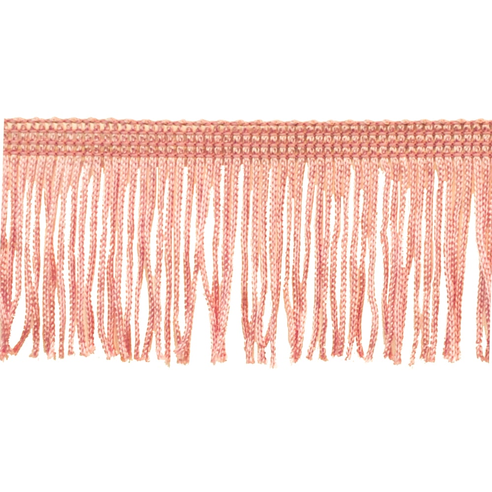 Belagio Enterprises - 2-inch Chainette Fringe (10 Yard Roll) - P-7043-20 Pink