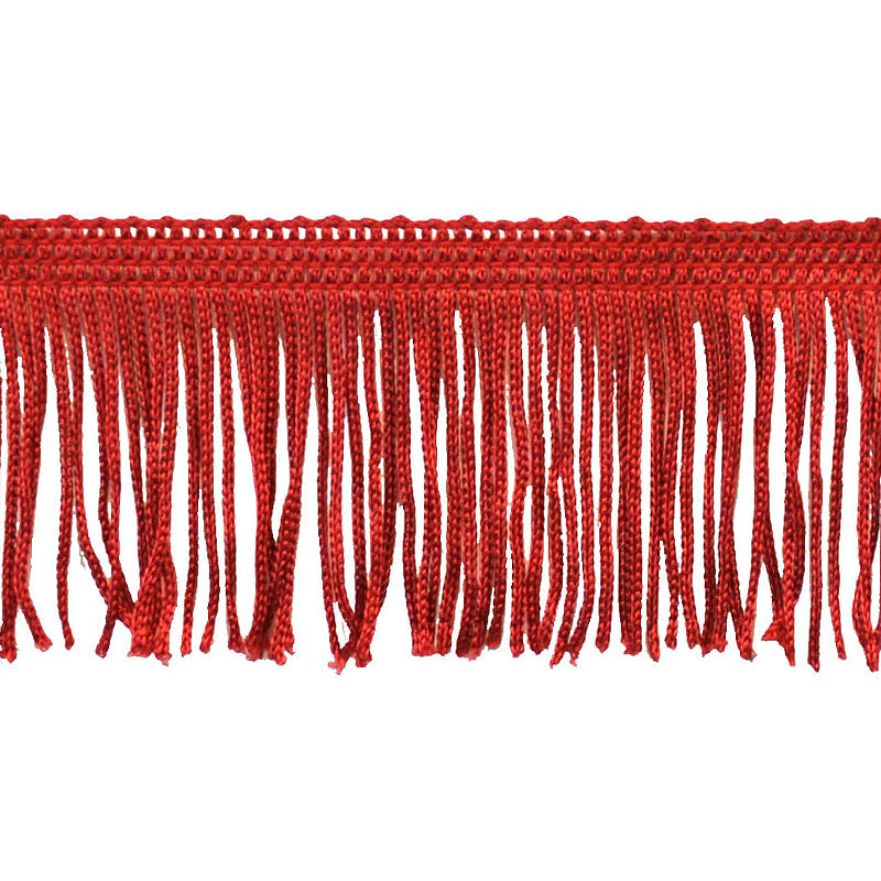 Belagio Enterprises - 2-inch Chainette Fringe (10 Yard Roll) - P-7043-22 Red