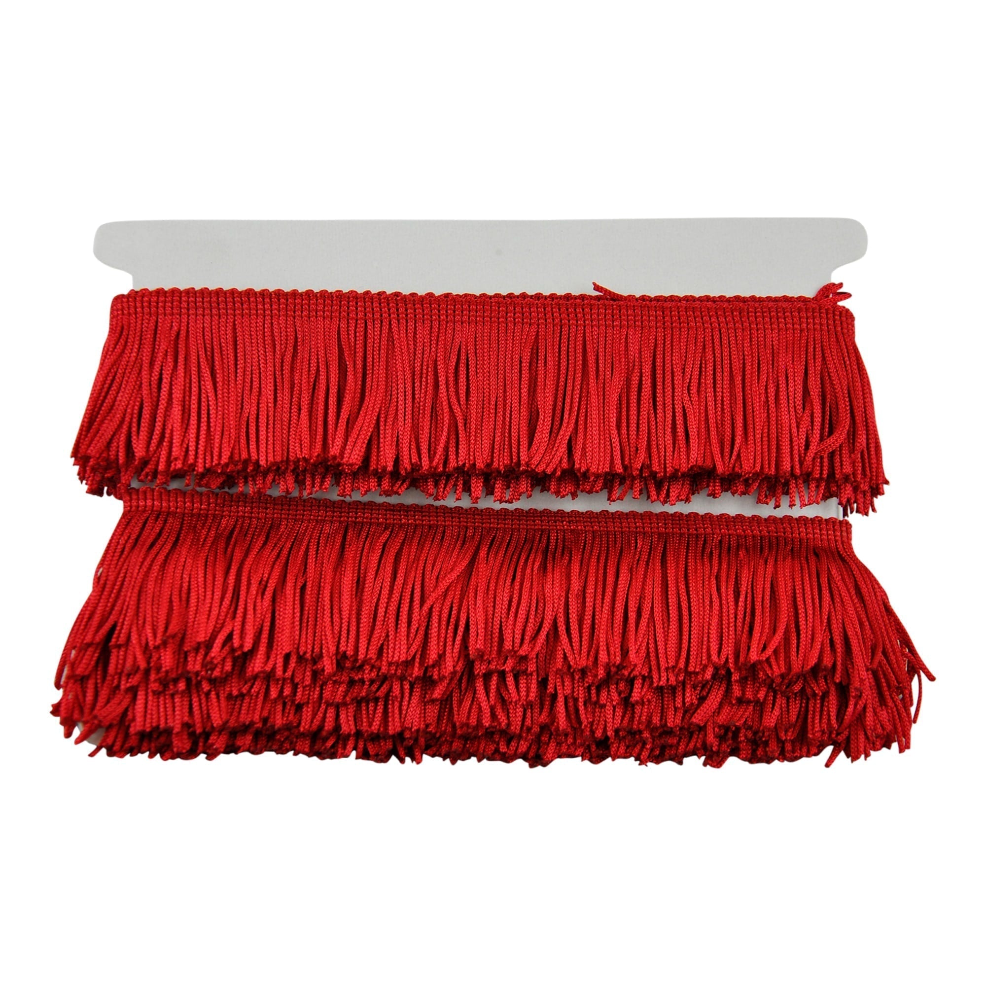 Belagio Enterprises - 2-inch Chainette Fringe (10 Yard Roll) - P-7043-22 Red