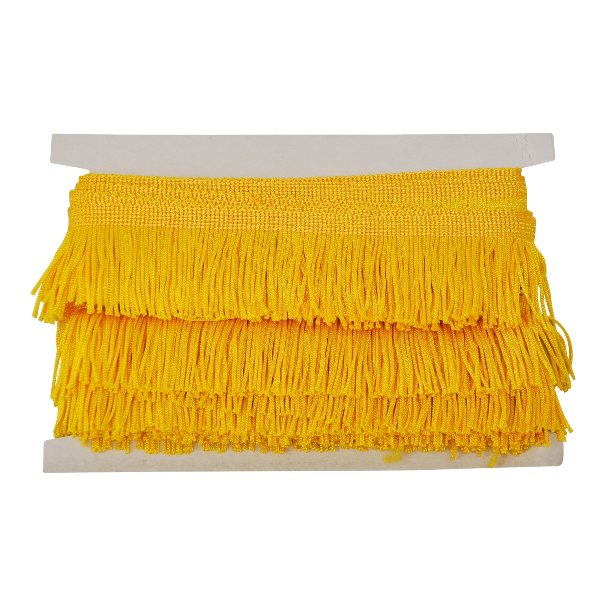 Belagio Enterprises - 2-inch Chainette Fringe (10 Yard Roll) - P-7043-29 Yellow