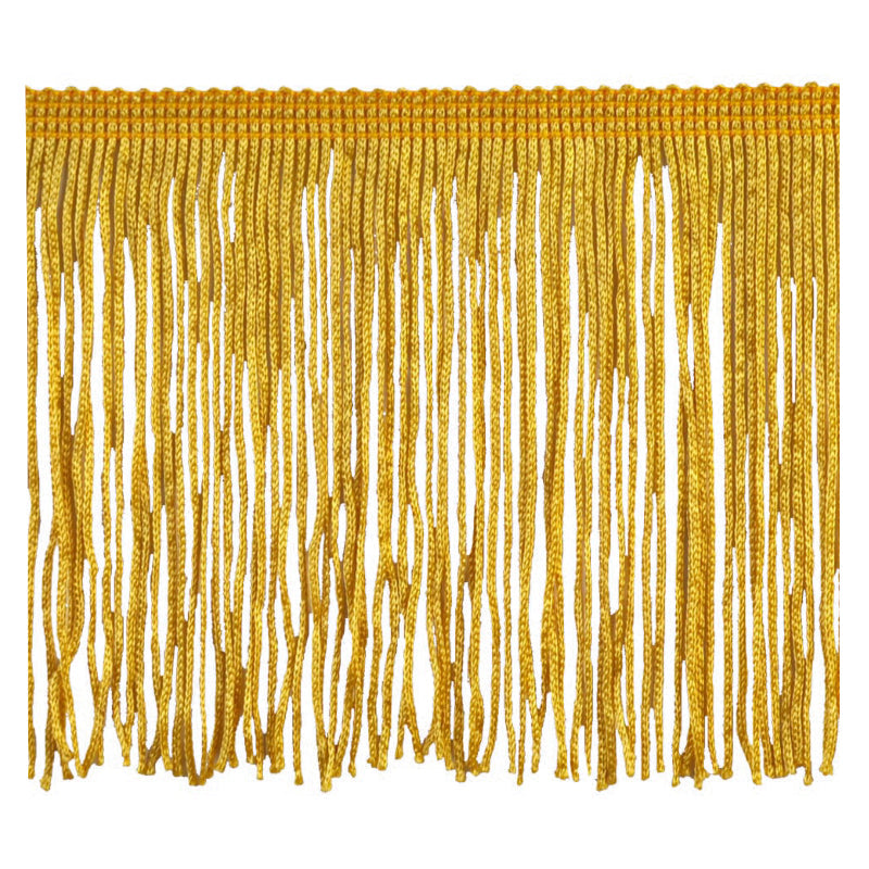 Belagio Enterprises - 4-inch Chainette Fringe (10 Yard Roll) - P-7044-10 Gold