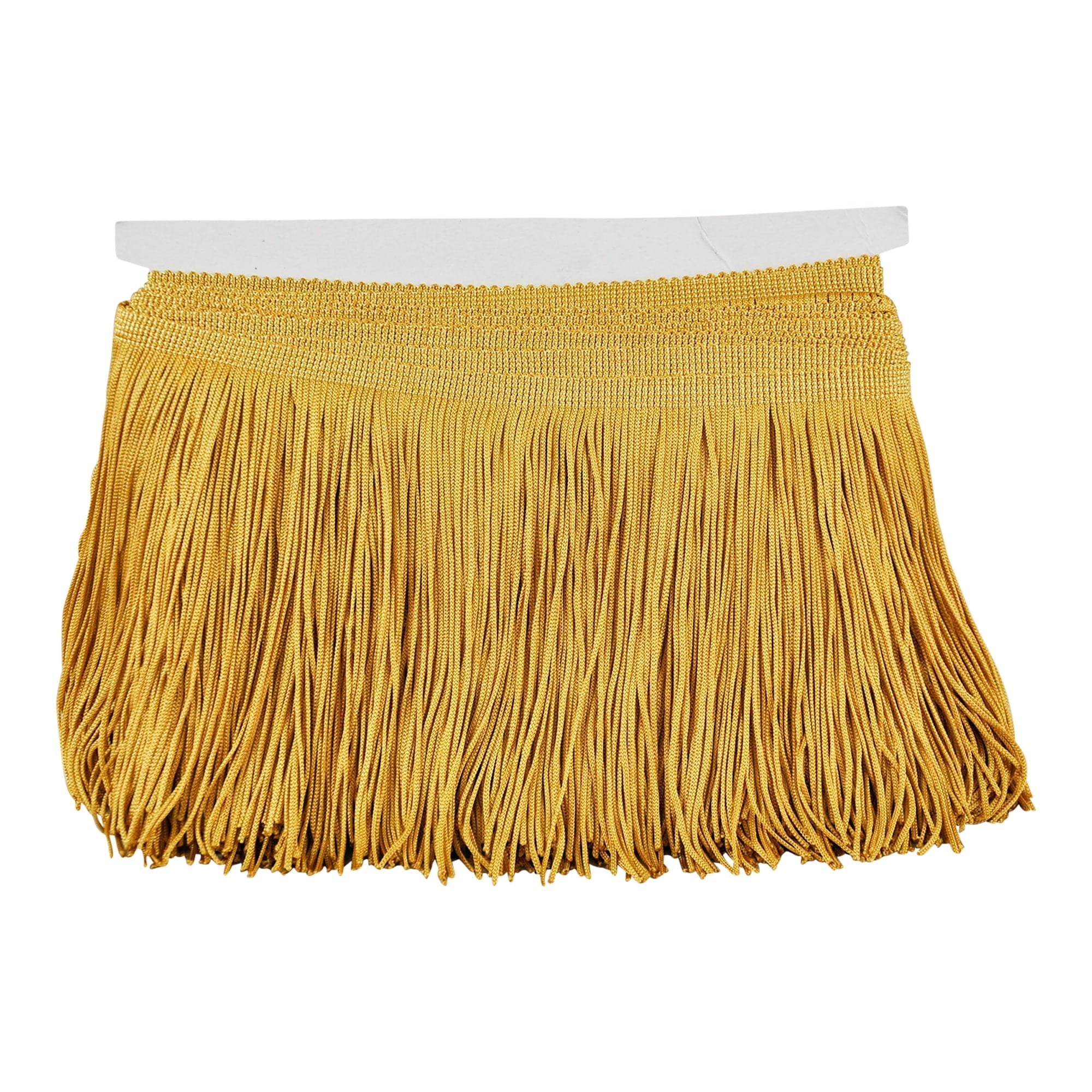 Belagio Enterprises - 4-inch Chainette Fringe (10 Yard Roll) - P-7044-10 Gold