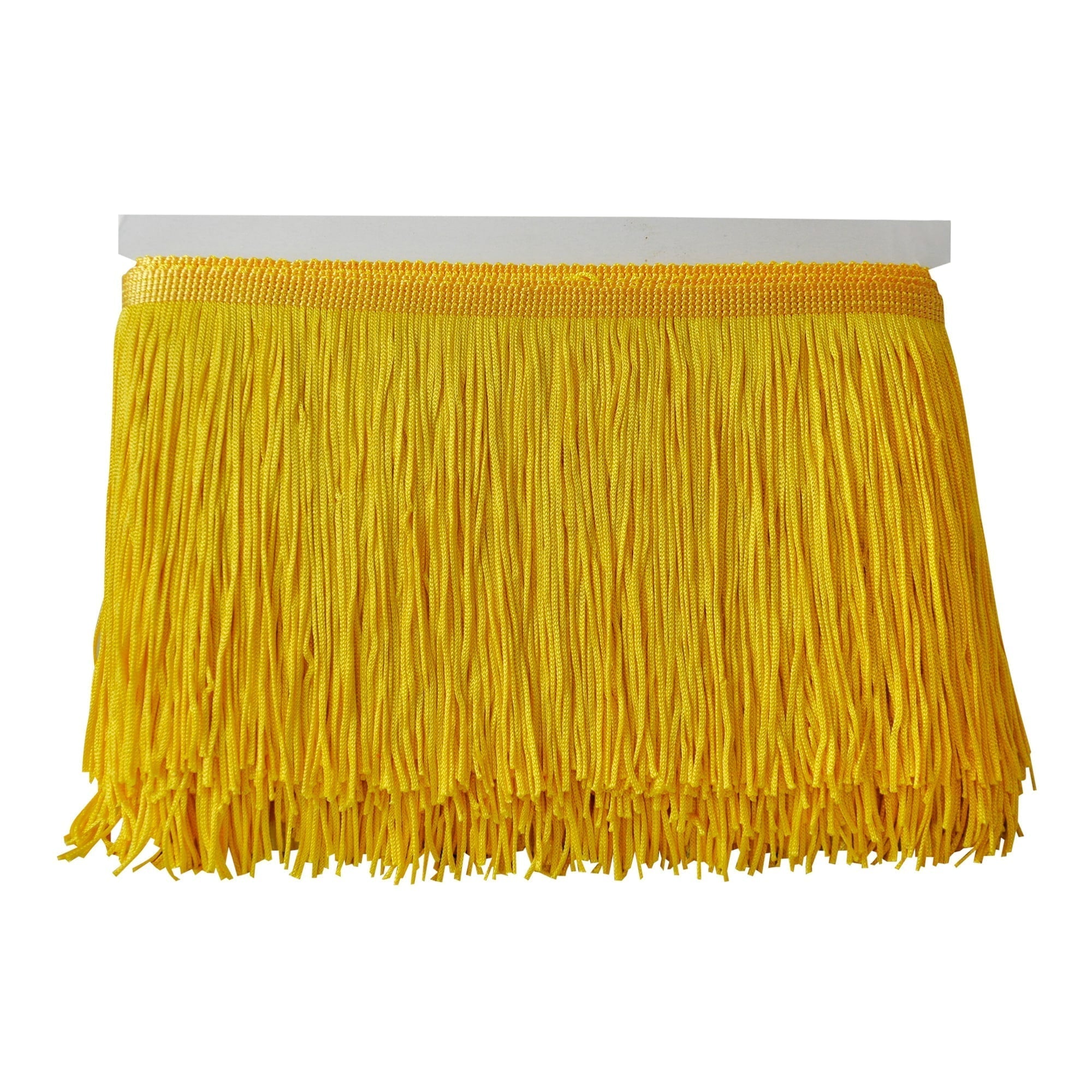 Belagio Enterprises - 4-inch Chainette Fringe (10 Yard Roll) - P-7044-29 Yellow