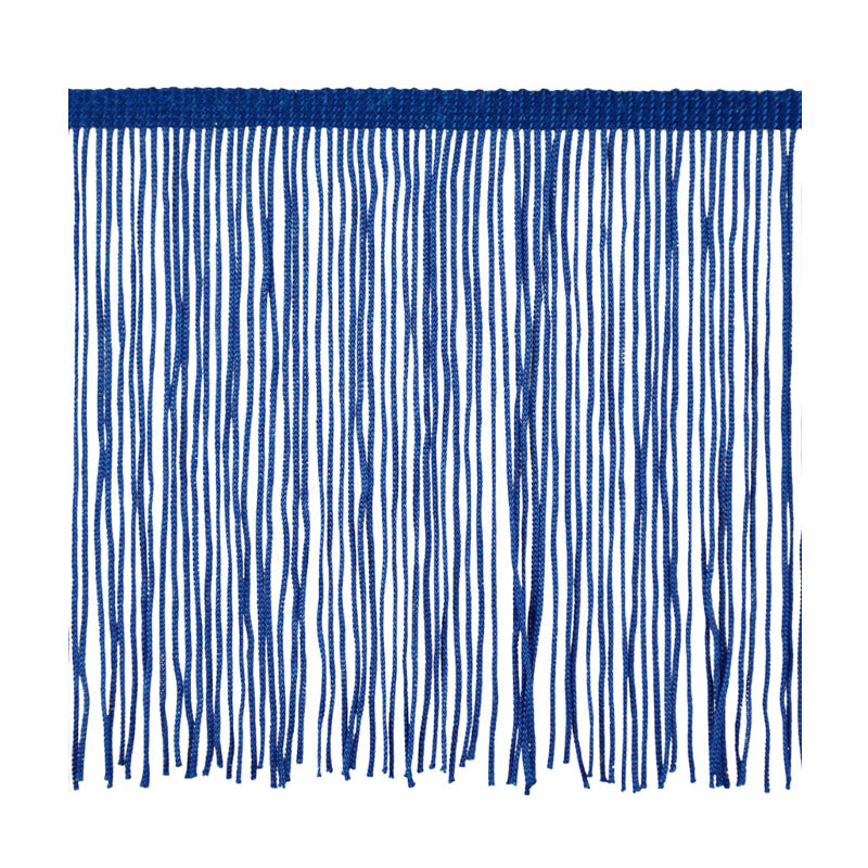 Belagio Enterprises - 6-inch Chainette Fringe (10 Yard Roll) - P-7045-04 Royal Blue