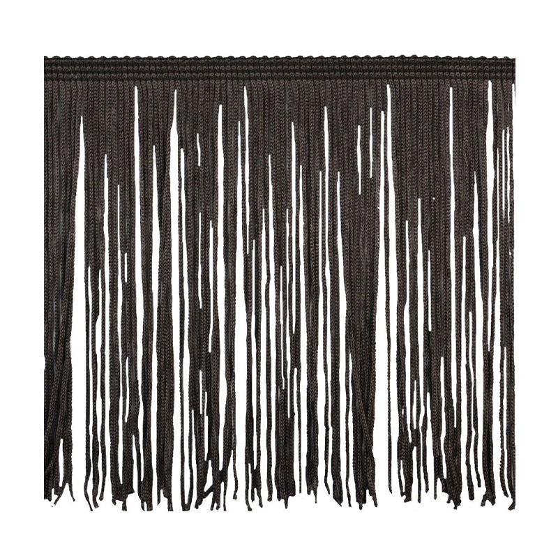 Belagio Enterprises - 6-inch Chainette Fringe (10 Yard Roll) - P-7045-06 Brown
