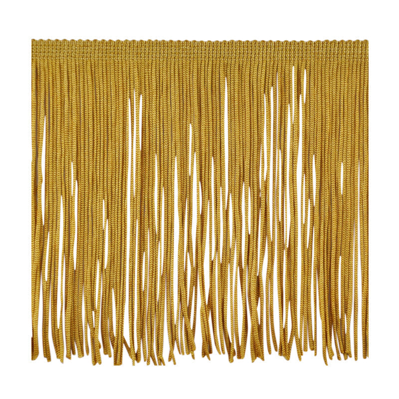 Belagio Enterprises - 6-inch Chainette Fringe (10 Yard Roll) - P-7045-10 Gold