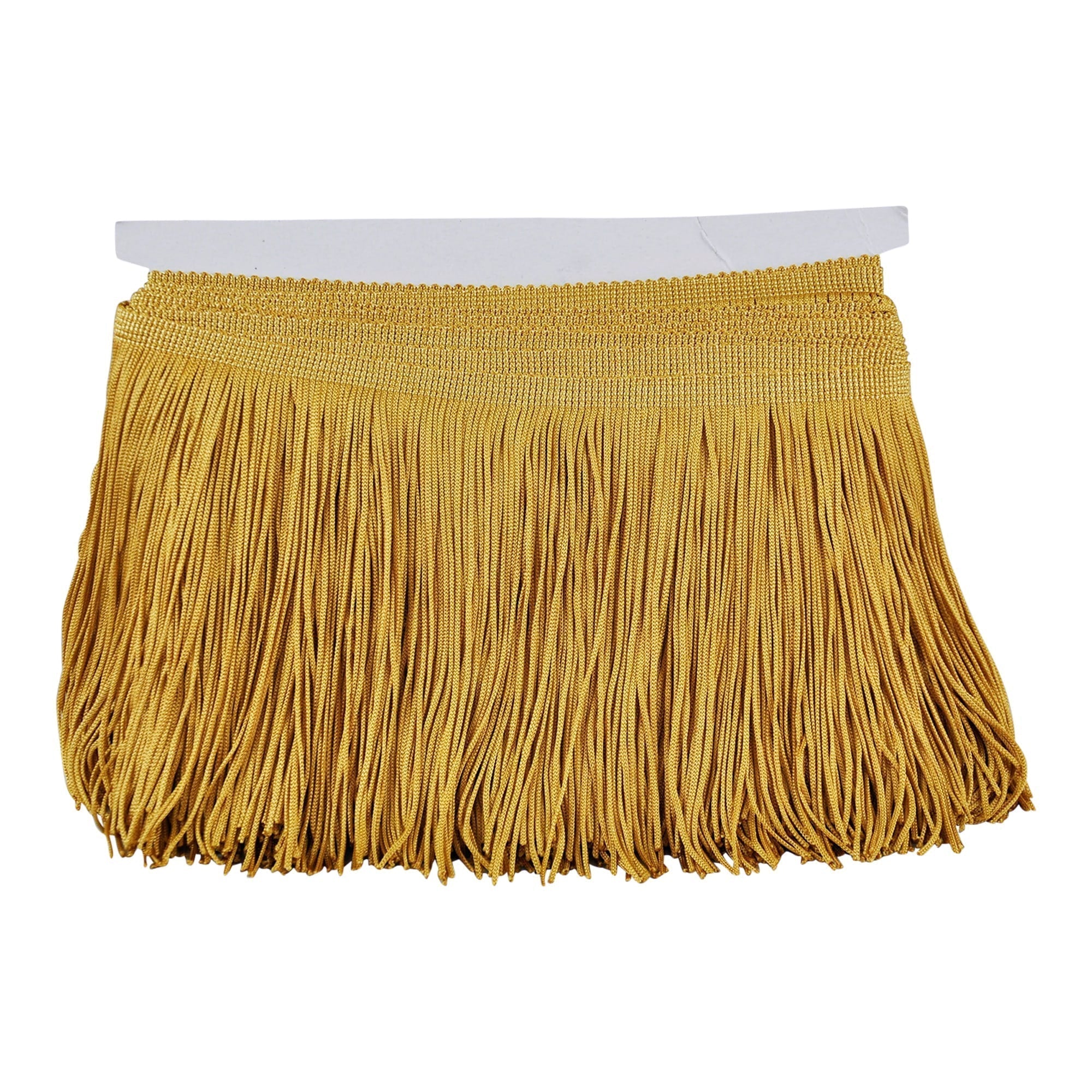 Belagio Enterprises - 6-inch Chainette Fringe (10 Yard Roll) - P-7045-10 Gold