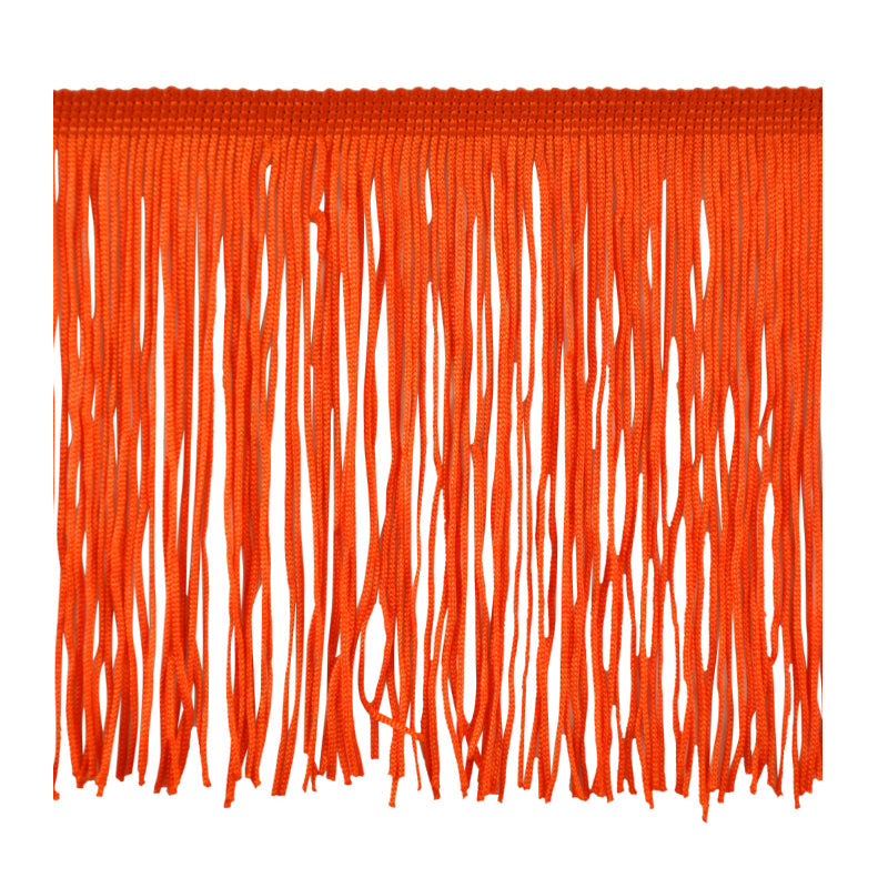 Belagio Enterprises - 6-inch Chainette Fringe (10 Yard Roll) - P-7045-19 Orange