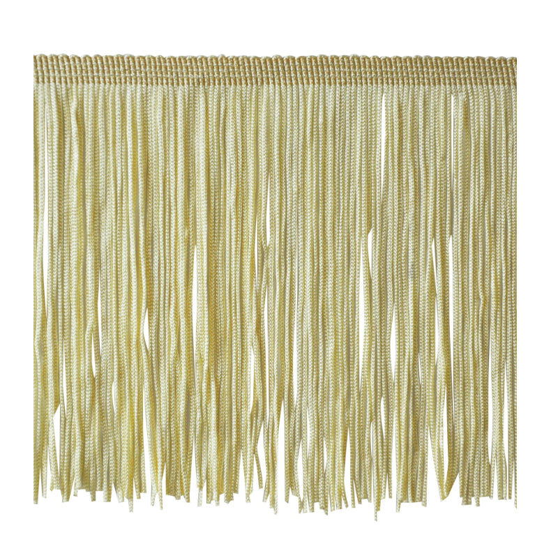 Belagio Enterprises - 6-inch Chainette Fringe (10 Yard Roll) - P-7045-24 Ivory