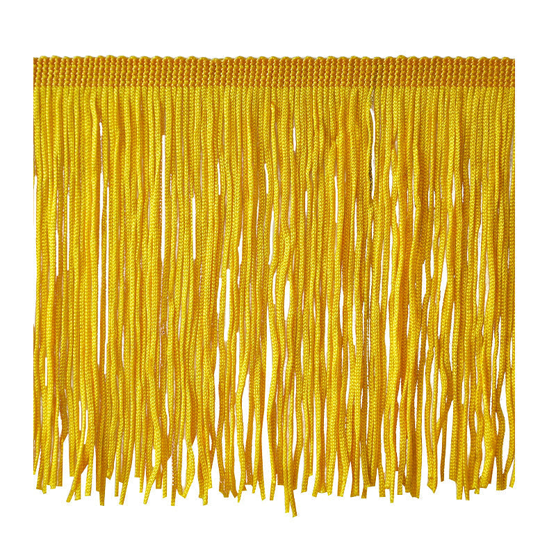 Belagio Enterprises - 6-inch Chainette Fringe (10 Yard Roll) - P-7045-29 Yellow