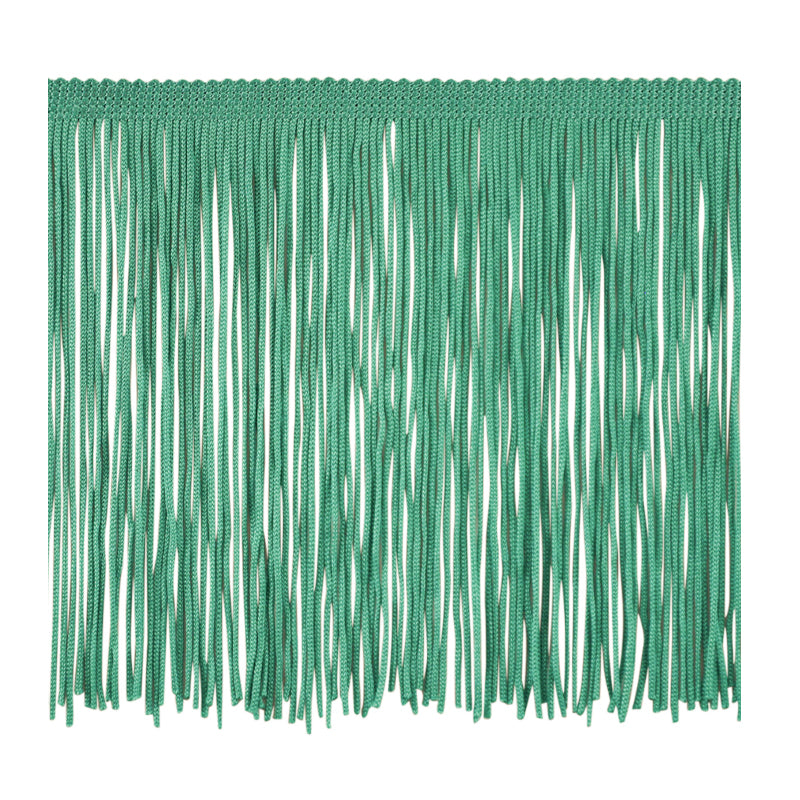 Belagio Enterprises - 6-inch Chainette Fringe (10 Yard Roll) - P-7045-33 Turquoise