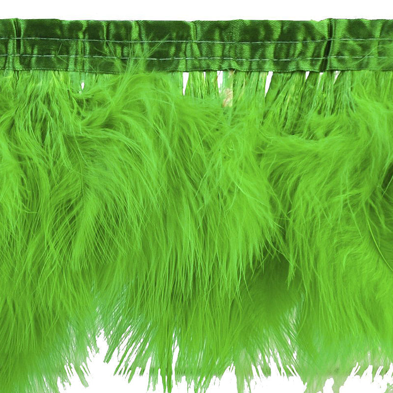 Belagio Enterprises - 8-inch Turkey Feather Trim (2 Yard Roll) - B-1134-14 Mint