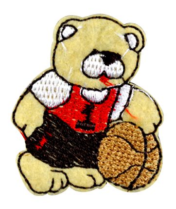 Belagio Enterprises - Assorted Appliques Teddy with Ball (12pcs per Pack) - BM-5527
