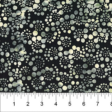 Black Bubble Cluster Bubble Pop 83705-99 Cotton 44/45 Fabric Per Yard