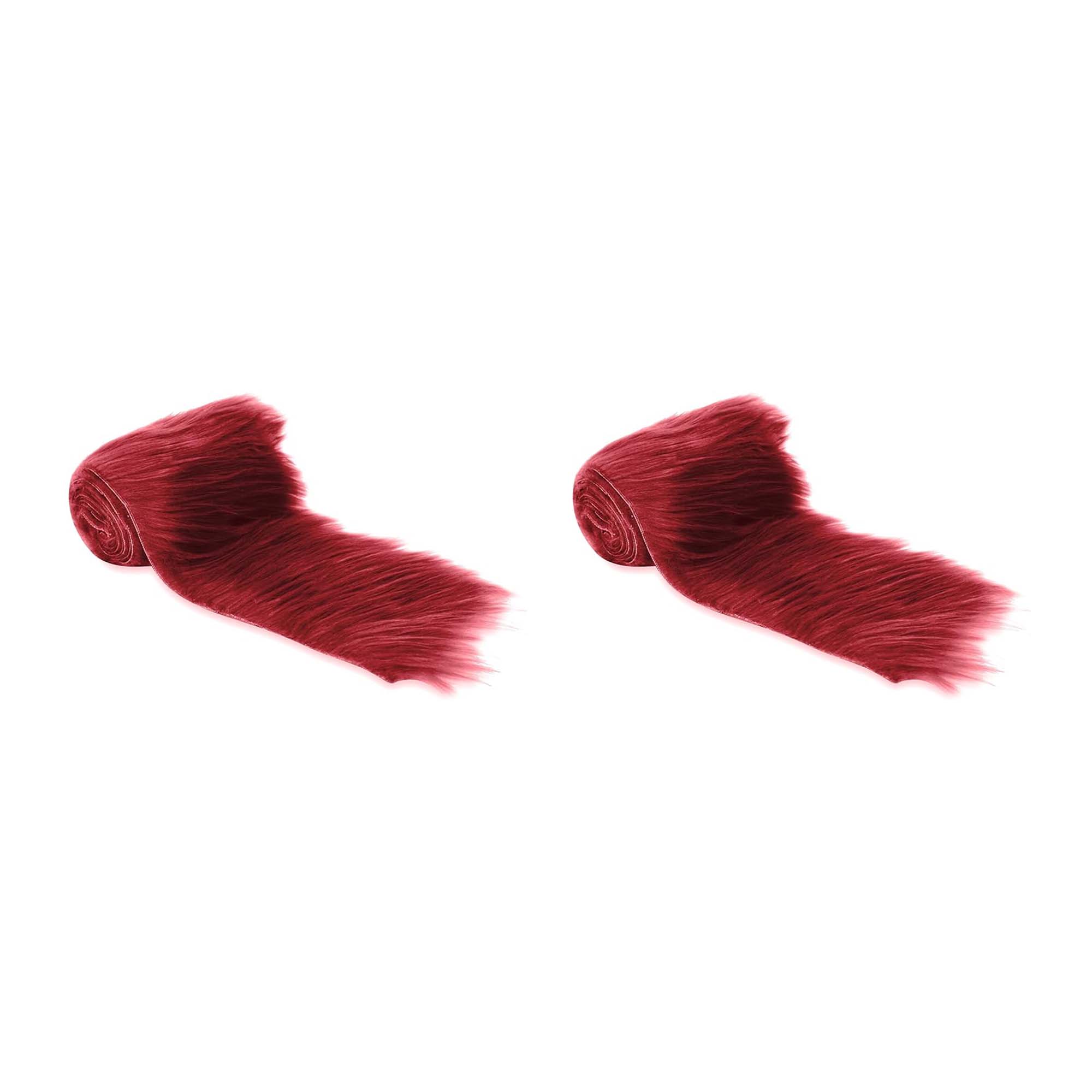 Faux Fur Fabric Trim Precut 8X60 Inch Craft DIY Costume Pack