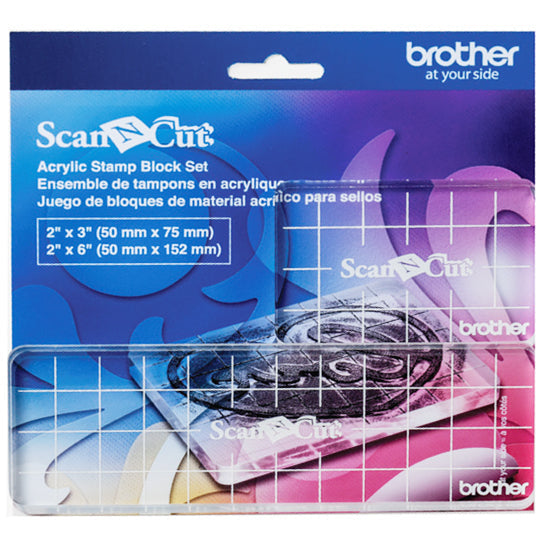 Brother ScanNCut Acrylic Stamp Block Set