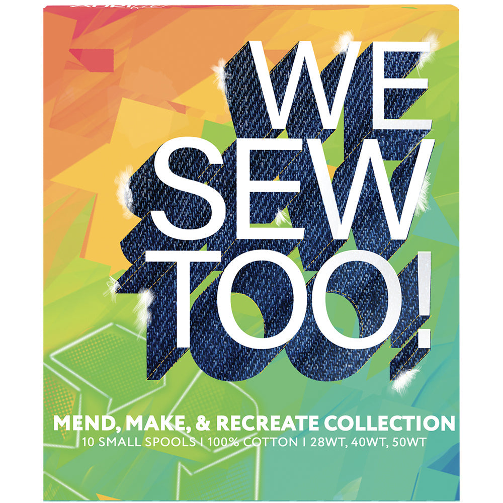 Aurifil We Sew Too: Make, Mend, & Recreate 10 Spool Thread Collection