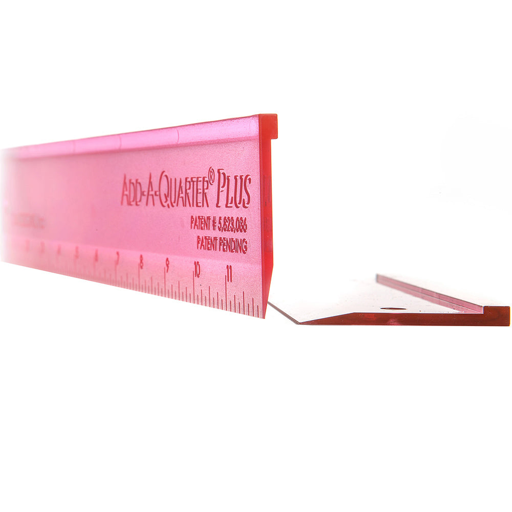 Add-A-Quarter Plus Ruler, 12"