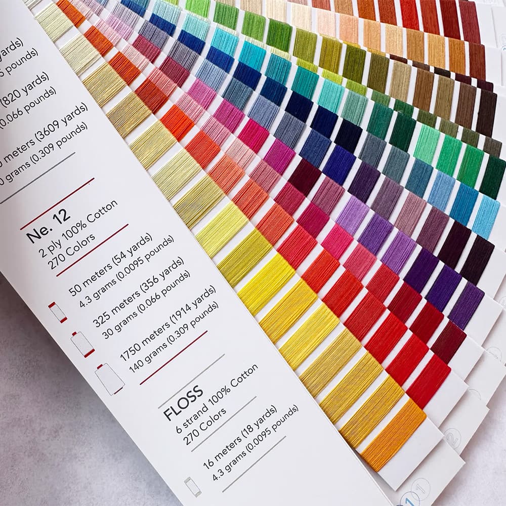 Aurifil Swatch Book, Volume 1.1