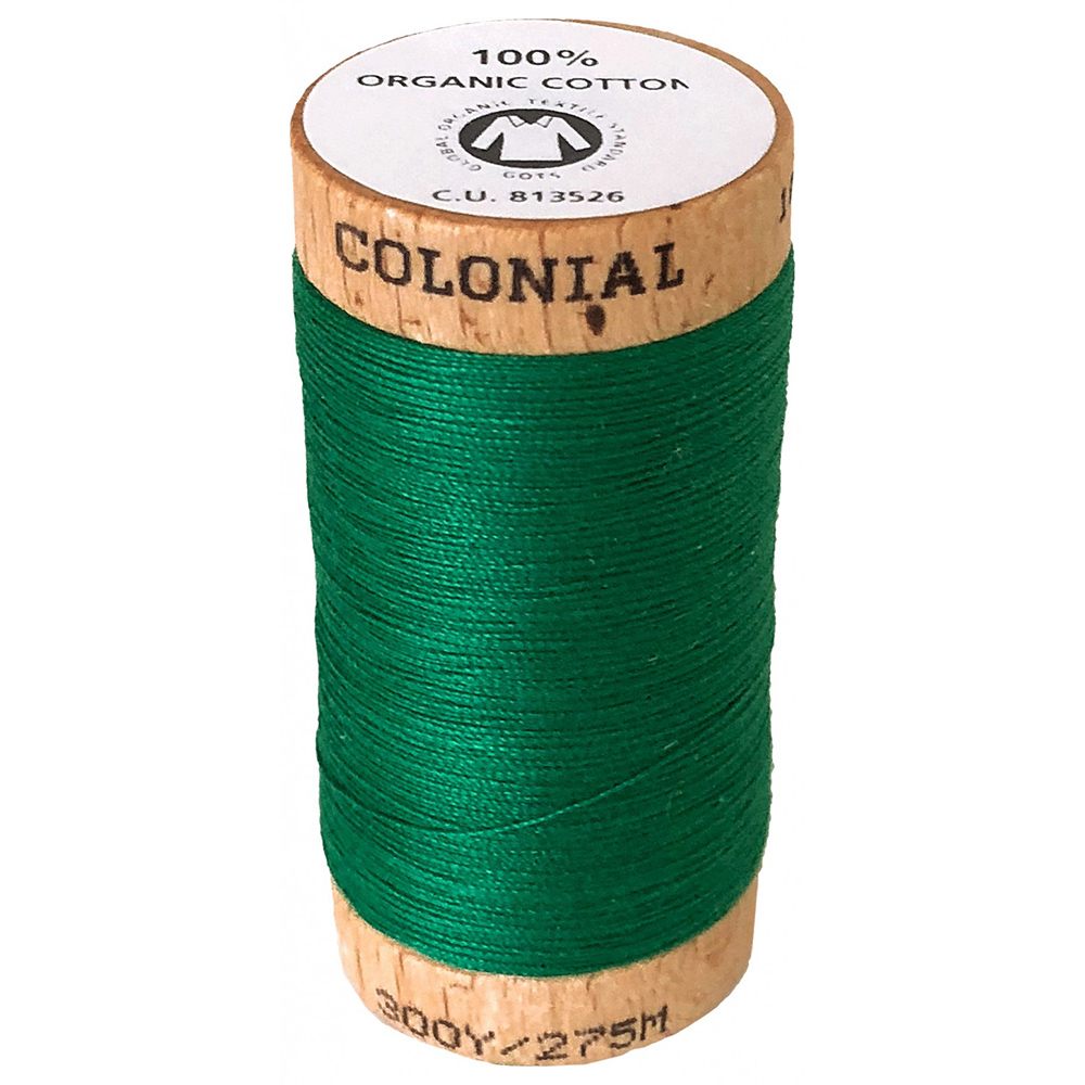 Colonial Organic 50wt Cotton Thread (300yds)