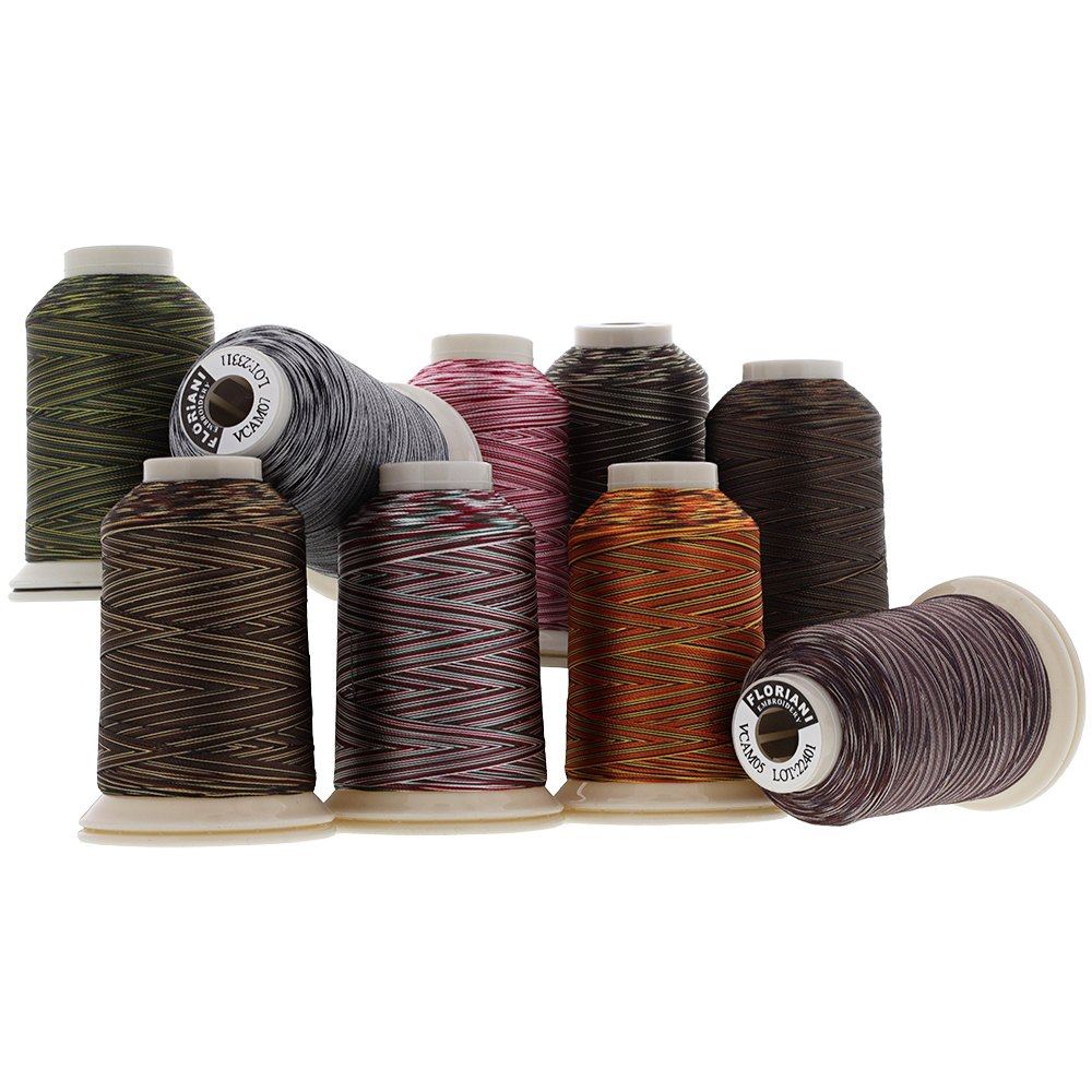 Floriani Variegated Embroidery Thread (1100yds)