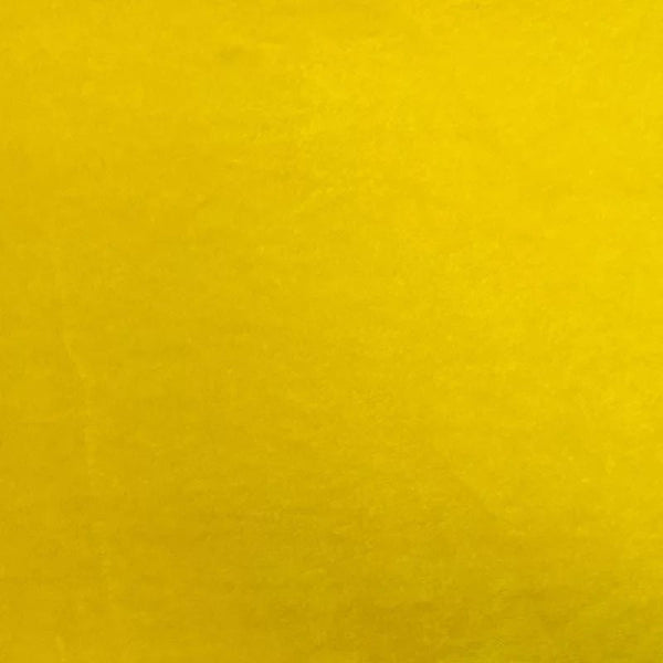 Canary Yellow Smooth Minky Faux Fur Fabric