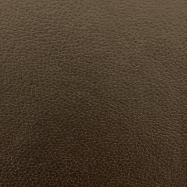 Dark Brown Textured PVC Leather Vinyl Fabric