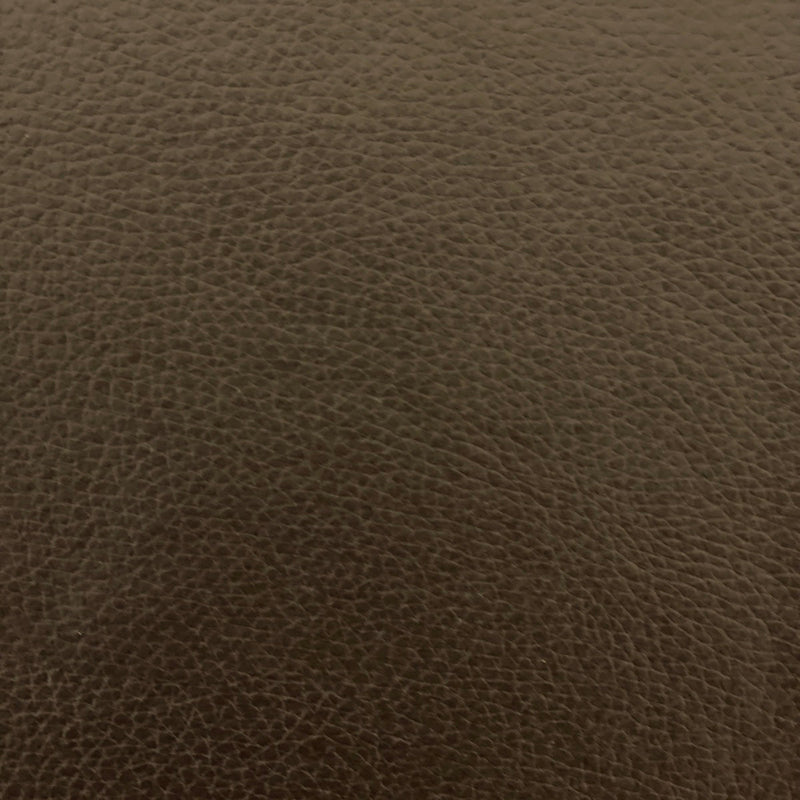 Dark Brown Textured PVC Leather Vinyl Fabric