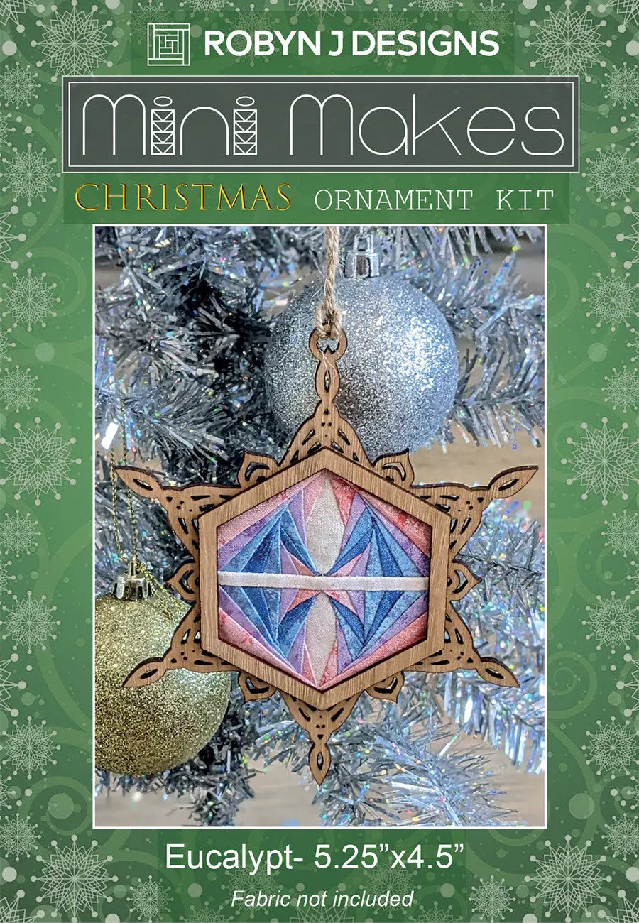 Christmas Snowflake Ornament Eucalypt
