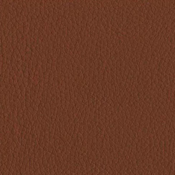 Cognac Brown Textured PVC Leather Vinyl Fabric