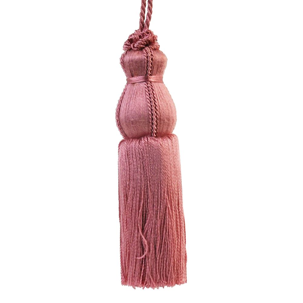 Colors Collection - 4 3/4" Length KEY TASSEL - BT-5003-08 Dusty Rose
