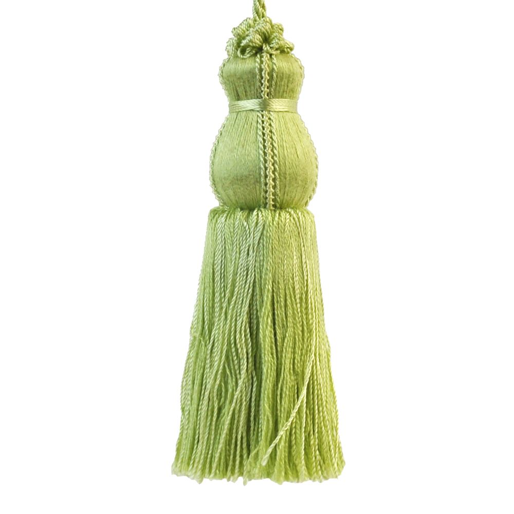 Colors Collection - 4 3/4" Length KEY TASSEL - BT-5003-63 Moss Green