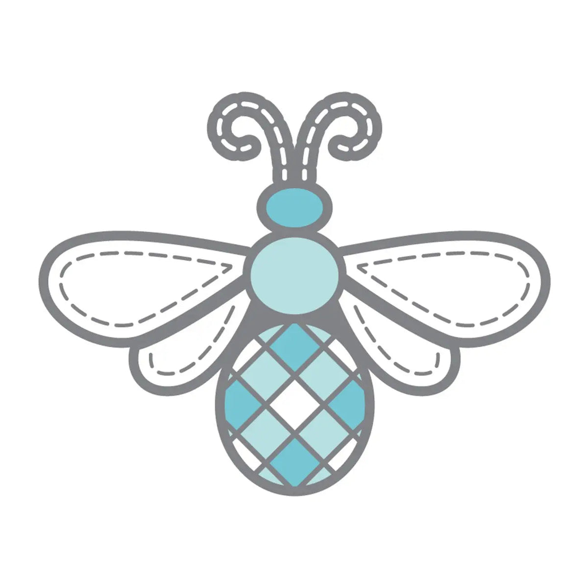 Cottage Bee In My Bonnet Enamel Needle Minder