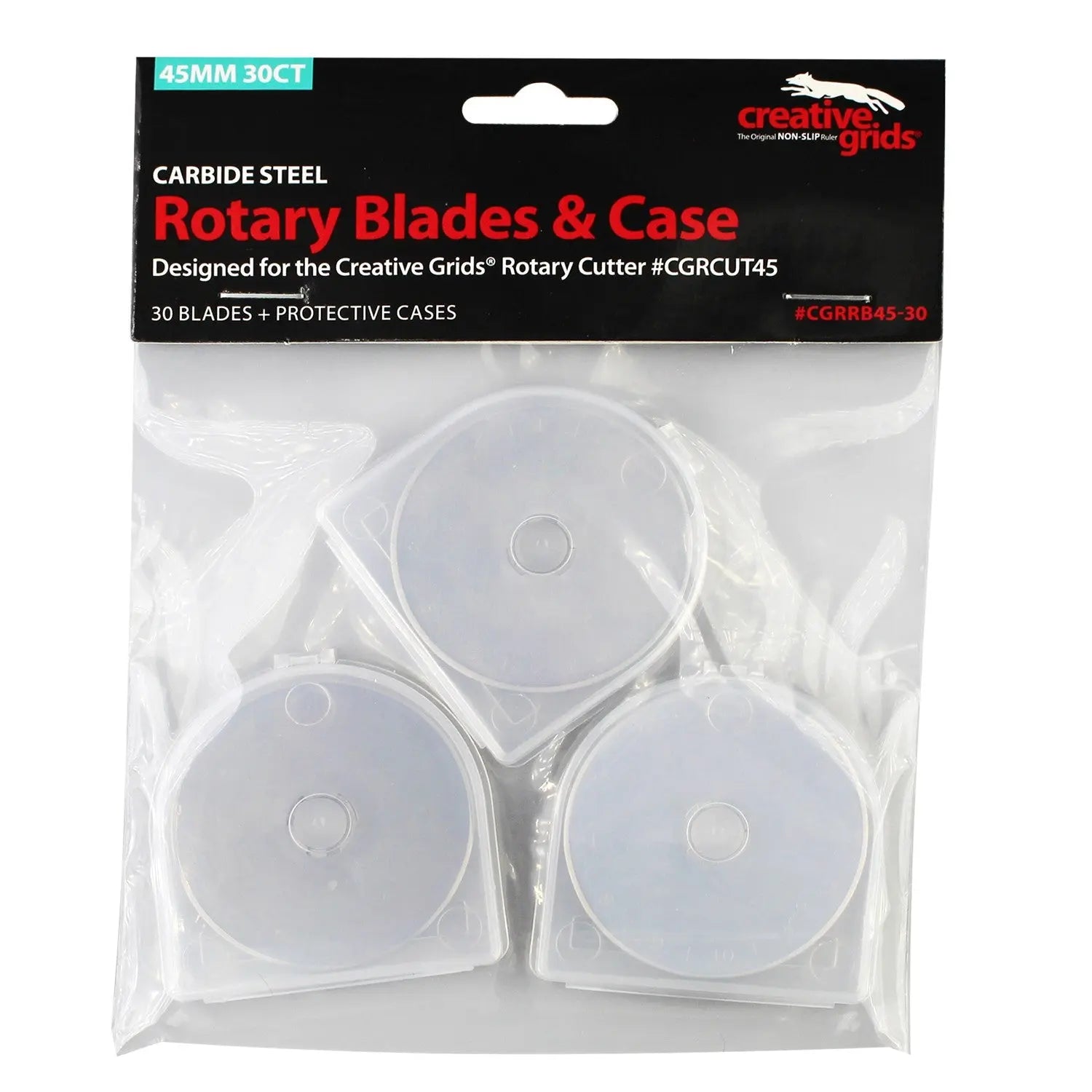 Creative Grids 45mm Replacement Rotary Blade 30pk