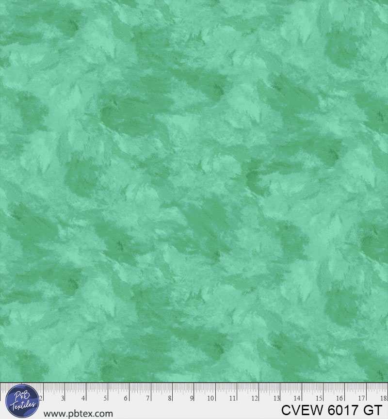 Crushed Velvet Green Teal Cotton Wideback Fabric per yard