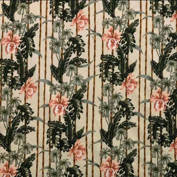 Tropical Garden Fabric | Upholstery  |  Spandex Palace