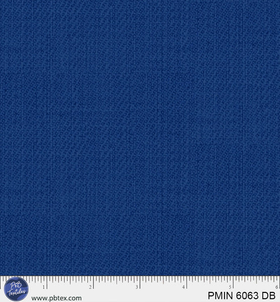 Dark Blue Patriotic Minis PMIN-6063-DB Cotton 44”/45” Fabric Per Yard