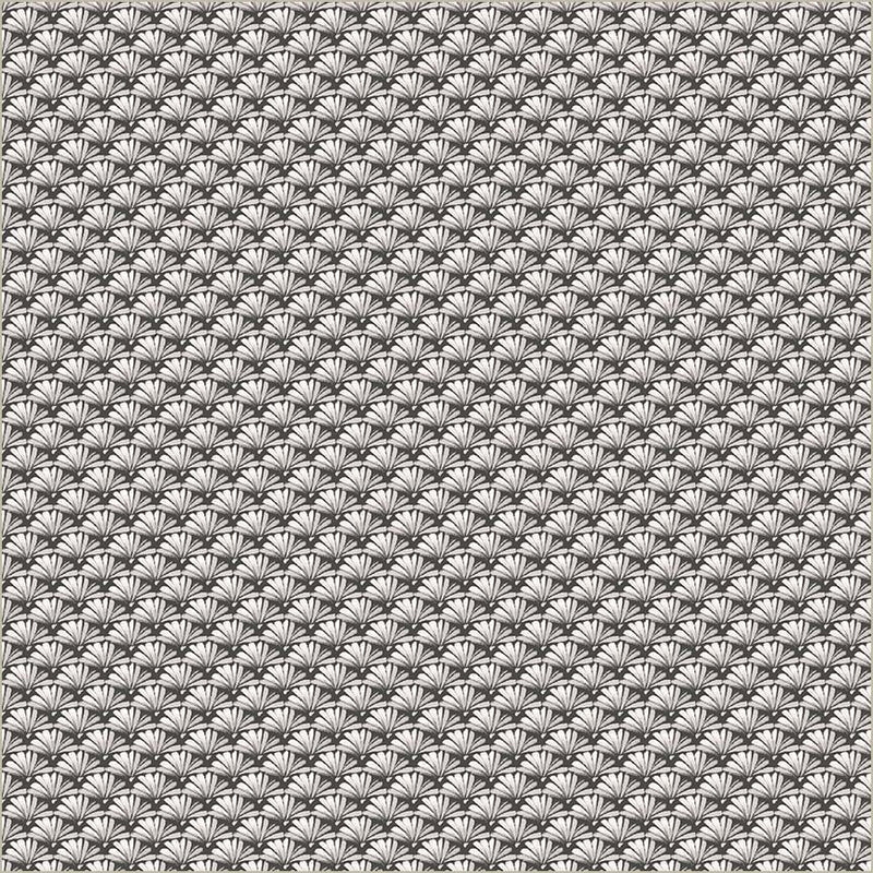 Dark Grey Verona Fanned Cotton 44/45 Fabric Per Yard