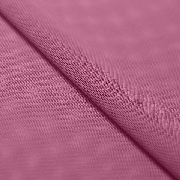 Dark Mauve Pink Power Mesh Nylon Spandex Fabric