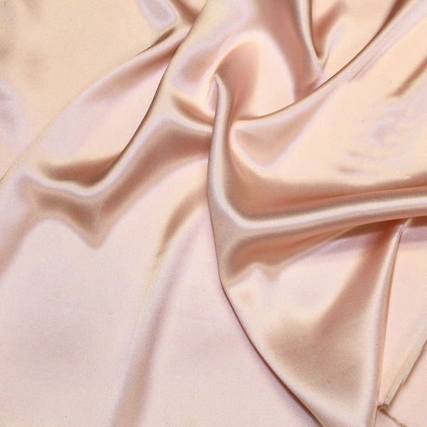 Dusty Rose Pink Silk Charmeuse Fabric